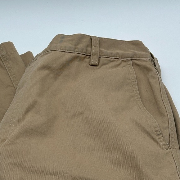 Woolrich Pants Men 38x32 1912 Khaki Chino - Picture 2 of 9